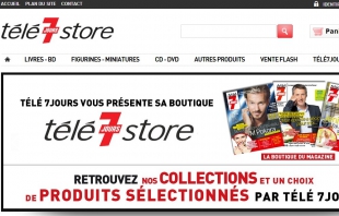 Création de la boutique en ligne du magazine Télé7jours