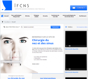 Plate-forme Internet d’informations sur la rhinoplastie