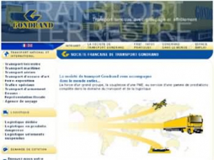 Conception d'un site pour le transport international