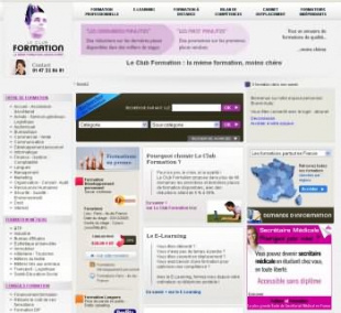 Refonte d'un annuaire pour les organismes de formation