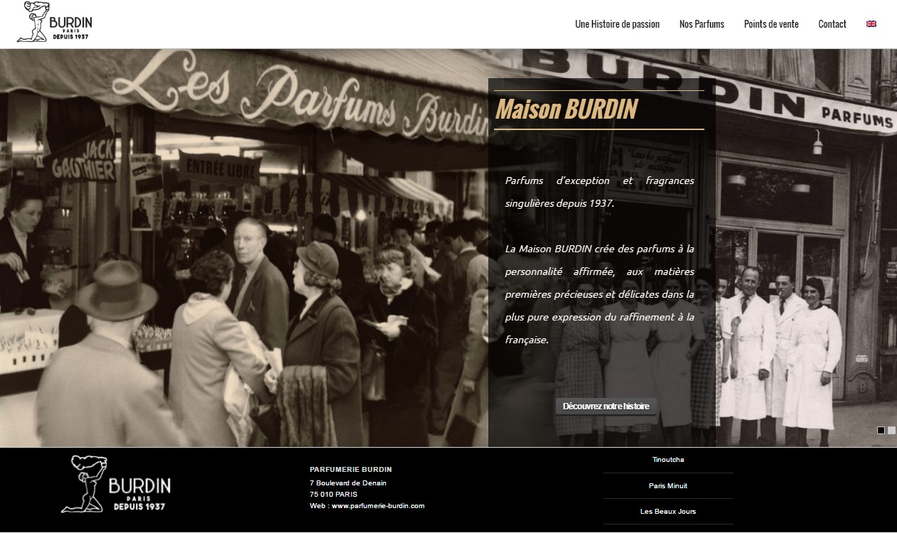 Parfum Burdin 'En Garde' 100 Ml - Flacon Neuf (peut-être Ouvert, Sans Défaut Majeur)