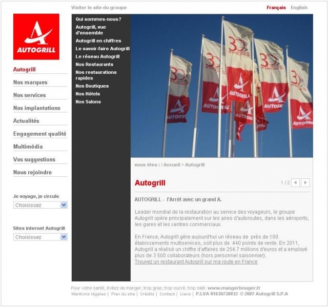 Création d'un site institutionnel sur mesure