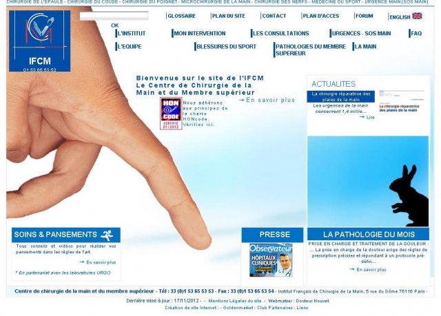 Ifcm Institut Français De Chirurgie De La Main
